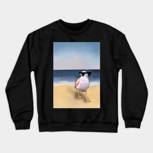 seagull like a boss Crewneck Sweatshirt